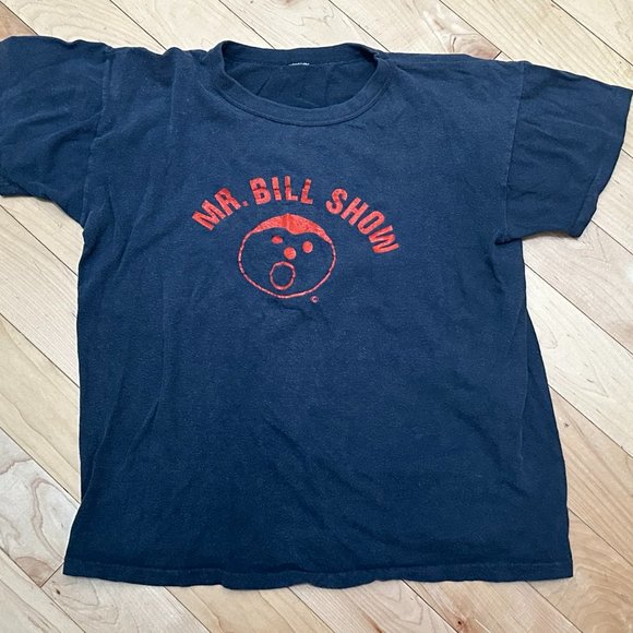 😱 Vintage 1970s “The Mr. Bill Show” T-Shirt – SNL Classic Single Stitch USA - Picture 8 of 11